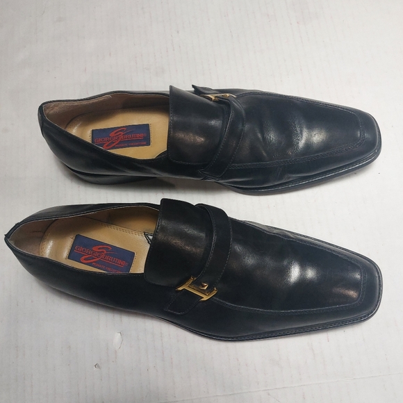 Giorgio Brutini Men's Black Dress up Shoes Size 14M - Picture 11 of 14